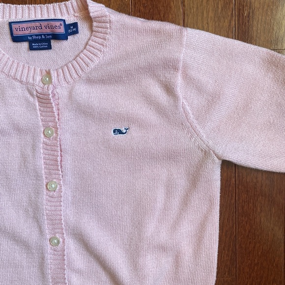 Vineyard Vines Pink Cardigan Sweater - Picture 8 of 15
